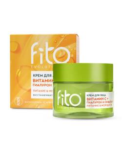 Крем для лица Витамин C+ гиалурон и сквалан Fito Evolution 50мл