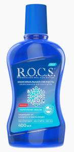 Ополаскиватель ROCS Максимальная свежесть 400мл