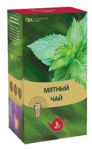 Чайный напиток Мятный Алтайский кедр 20 пакетиков