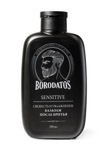 Бальзам после бритья Sensitive Borodatos 250мл