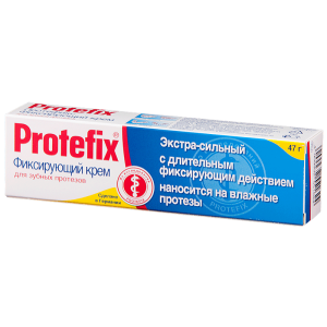 Протефикс крем для фиксации зубных протезов (экстра сильный) 40мл