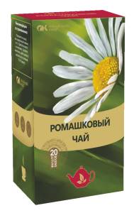 Чайный напиток Ромашковый Алтайский кедр 20 пакетиков